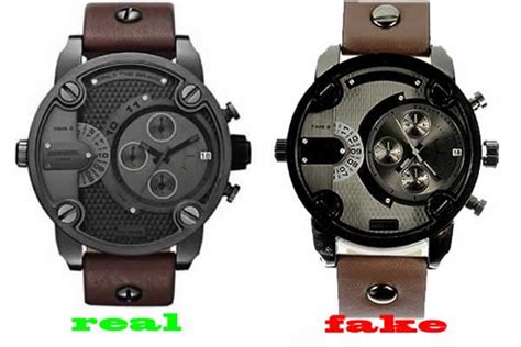 how to identify fake diesel watch|counterfeit watches identification.